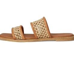 Women Seychelles Water Lilly Leather Slide Sandal