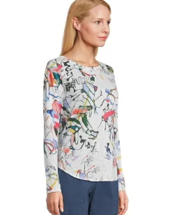 Elliott Lauren Watercolor Blue/Red Clearance