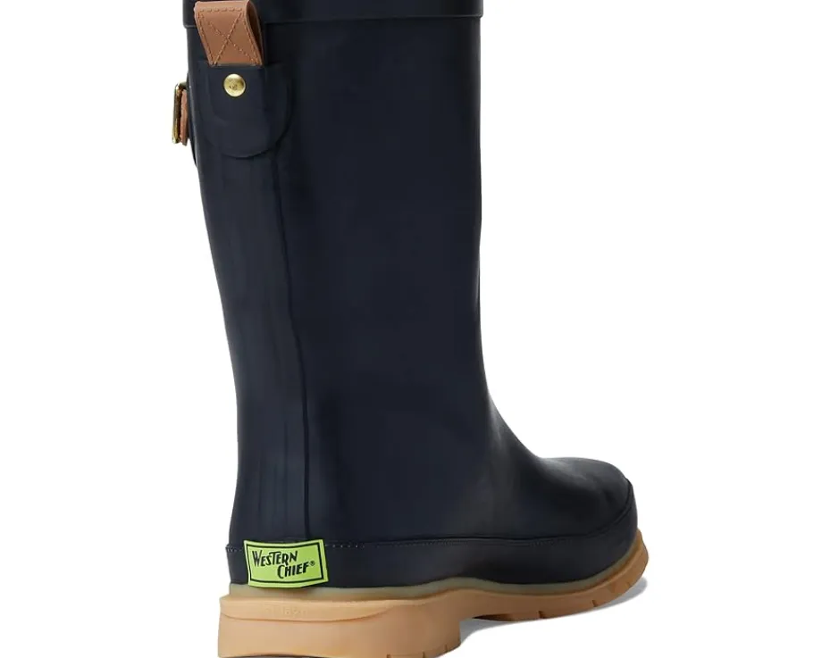 Western Chief Waterproof Mid Rain Boot Heritage Black Hot