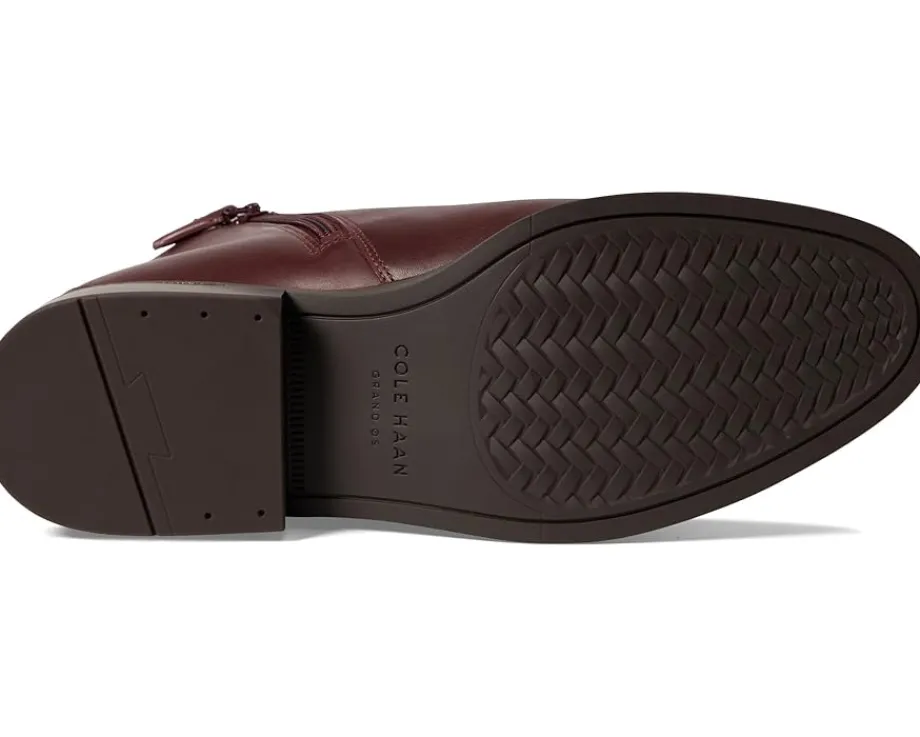 Cole Haan Waterproof River Chelsea Bootie Waterproof Bloodstone Leather Hot