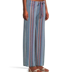 BECCA Waterway Crochet Split Leg Pant Cover-Up Multicolor Discount