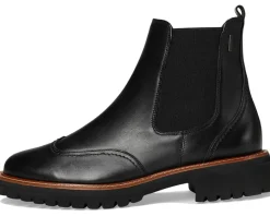 Paul Green Watson Boot Black Gore Leather New