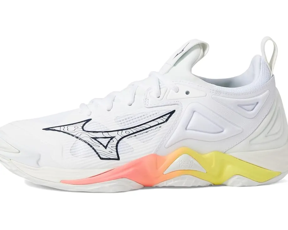 Mizuno Wave Momentum 3 Snow White/High VS Pink Best