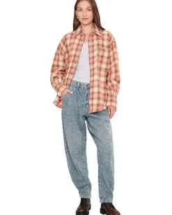 Women Free People We The Free Ashley Plaid Shirt