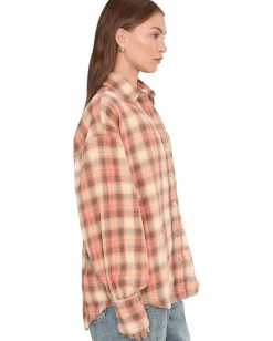 Women Free People We The Free Ashley Plaid Shirt