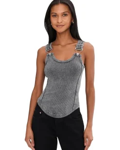 Free People We The Free Jamie Tank Black