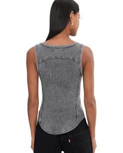 Free People We The Free Jamie Tank Black