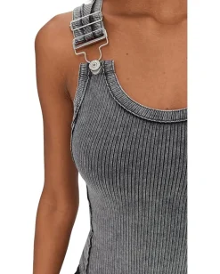 Free People We The Free Jamie Tank Black