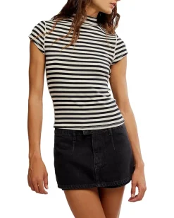 Women Free People We The Free Lola Striped Tee