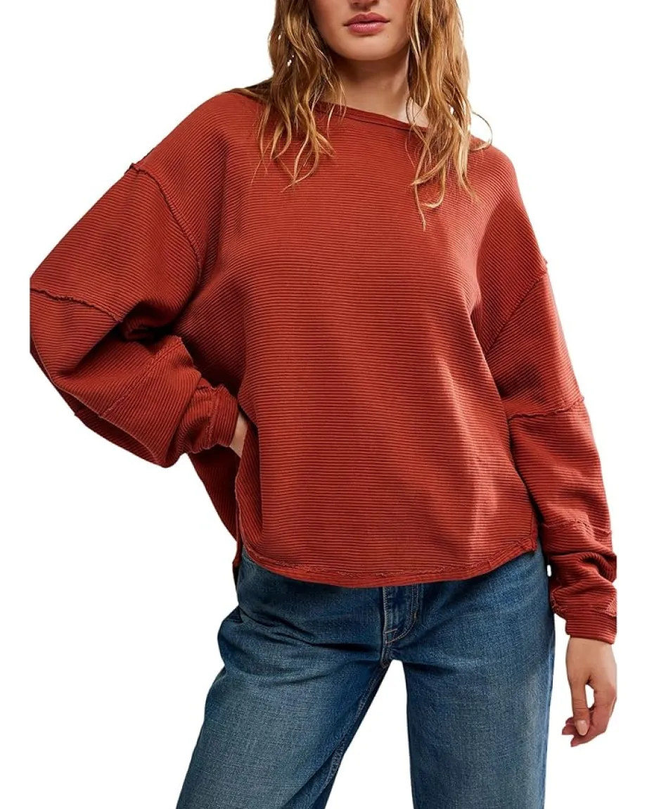 Women Free People We The Free Total Eclipse Tee