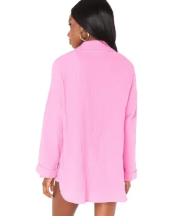 Women Show Me Your Mumu Weekday Button-Up