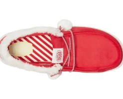 Hey Dude Wendy Mrs Claus Red Best