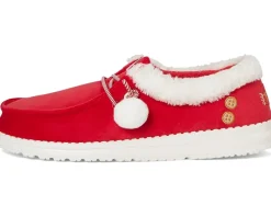 Hey Dude Wendy Mrs Claus Red Best