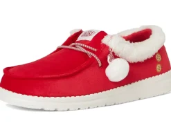 Hey Dude Wendy Mrs Claus Red Best