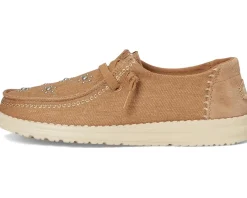 Hey Dude Wendy Star Stud Cognac/Tan New