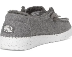 Hey Dude Wendy Wool Cozy Charcoal Online