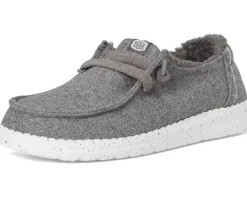 Hey Dude Wendy Wool Cozy Charcoal Online