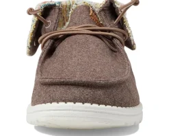 Women Hey Dude Wendy Wooly Twill Fold Boot