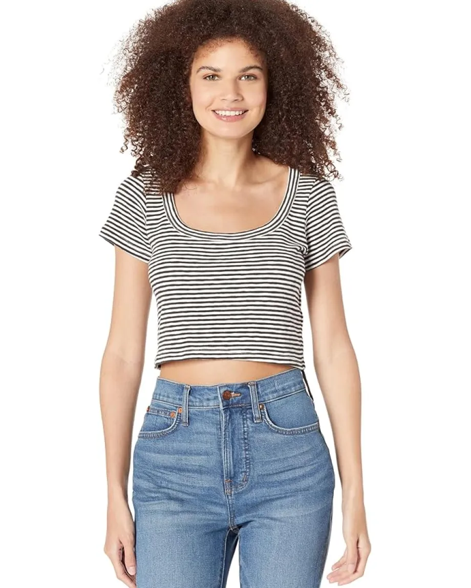 Women Madewell Westville Crop Tee