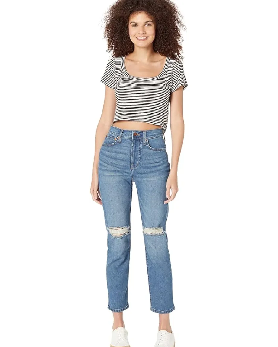 Women Madewell Westville Crop Tee