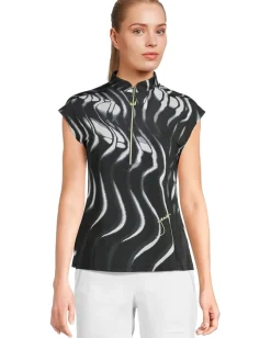 Women Jamie Sadock Whirlwind Print Polo