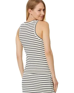 Splendid Whitney Striped Tank Navy/White