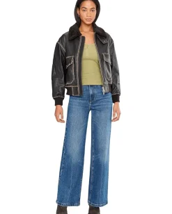 Free People Wide Awake Layering Mosstone Outlet