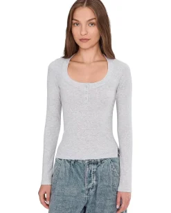 Free People Wide Awake Layering Heather Gray Best