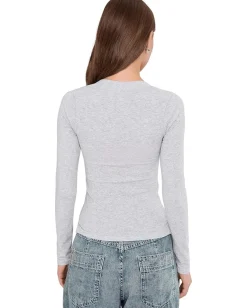 Free People Wide Awake Layering Heather Gray Best