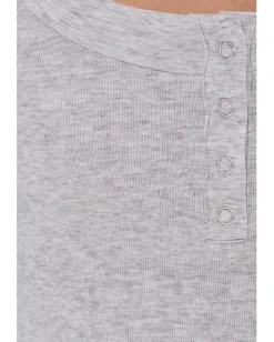 Free People Wide Awake Layering Heather Gray Best