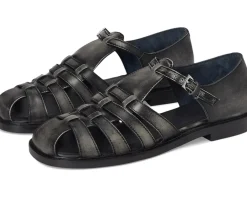 Free People Willow Fisherman Black Leather Clearance