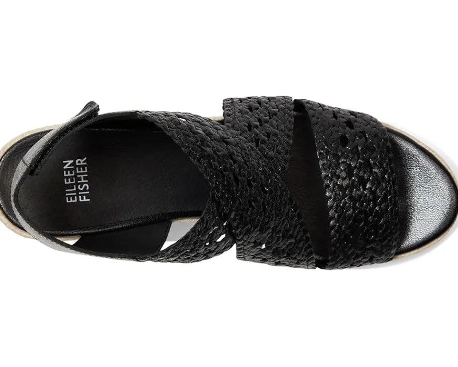 Eileen Fisher Willow Wedge Black Sale