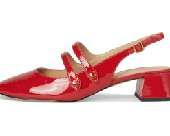 Women COACH Winley Patent Leather Slingback Mary Jane