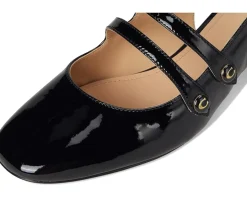 Women COACH Winley Patent Leather Slingback Mary Jane