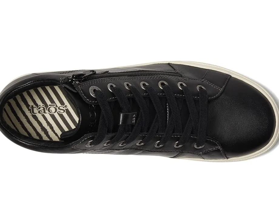 Taos Footwear Winner Black Leather