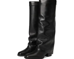 Steve Madden Winnick Black Leather New