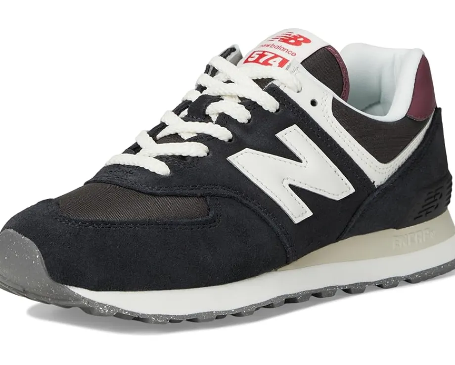 New Balance Classics WL574 Black/White 1