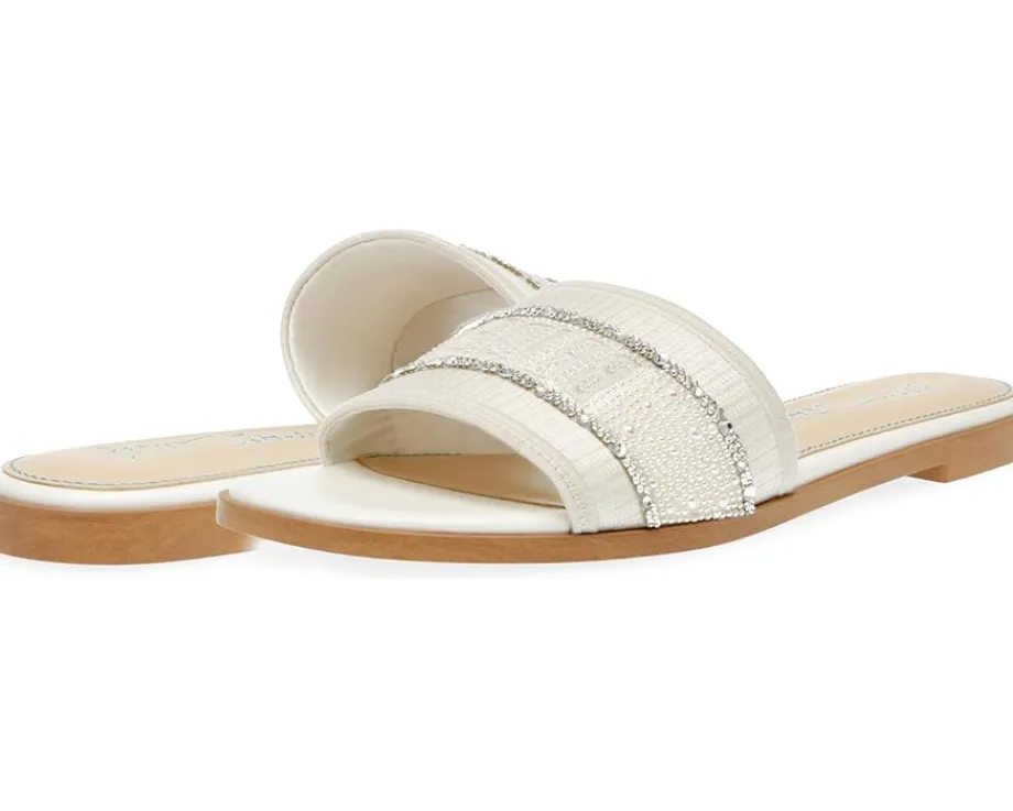 Women Blue by Betsey Johnson Women's Tru Slide Sandals