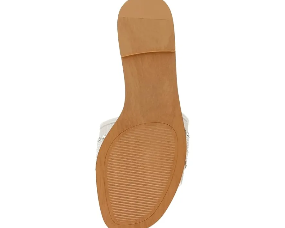 Women Blue by Betsey Johnson Women's Tru Slide Sandals