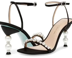 Blue by Betsey Johnson Women's Jacy Heeled Sandals New