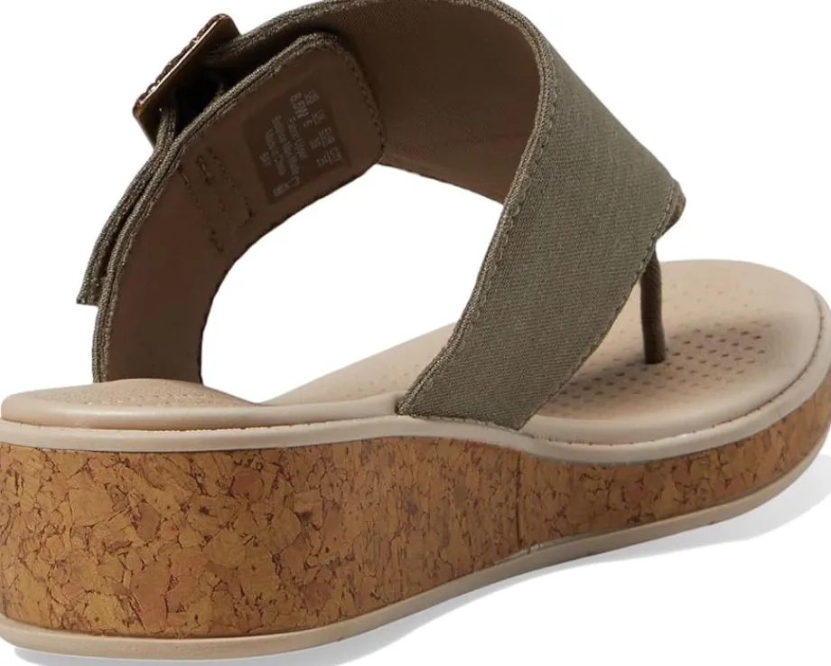 Bzees Women's Bay Wedge Sandals Clearance