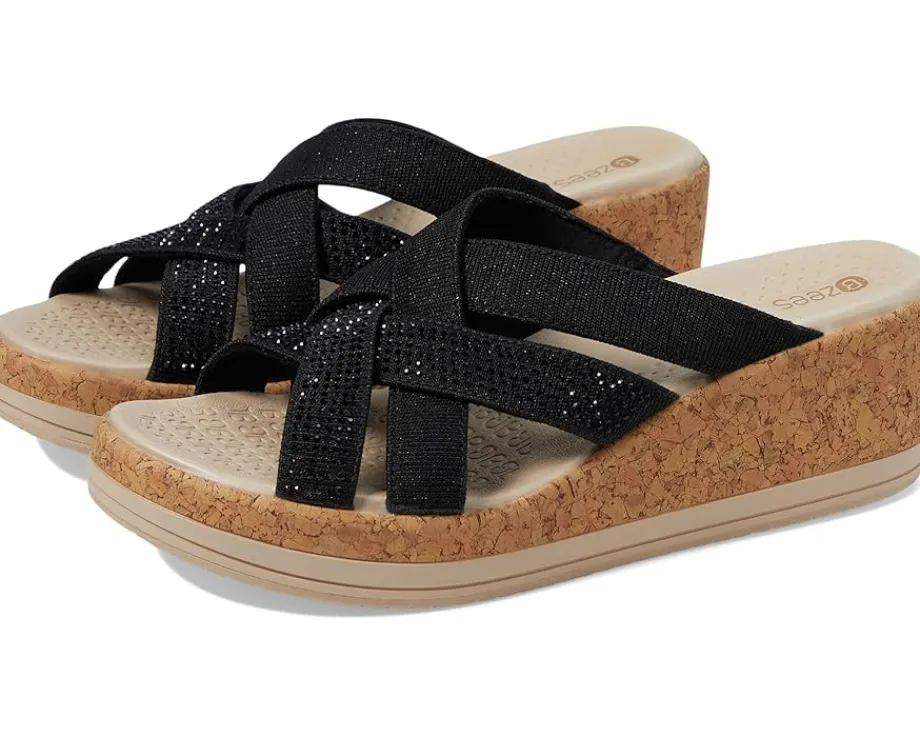 Bzees Women's Reign Wedge Sandals Discount