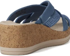 Bzees Women's Reign Wedge Sandals Discount