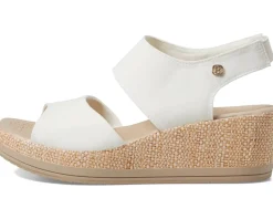 Women Bzees Women's Reveal Ankle Strap Wedge Sandals