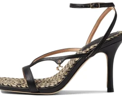 COACH Women's Kaia Leather Sandal Clearance