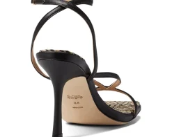 COACH Women's Kaia Leather Sandal Clearance