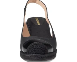 Women Cole Haan Women's Cloudfeel Espadrille Wedge Slingback 80 mm