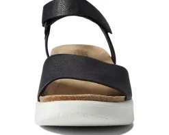 Women ECCO Women's Flowt Wedge Cork Sandal
