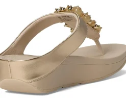 FitFlop Women's Fino Bauble-Bead Toe-Post Sandals Clearance