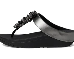 Women FitFlop Women's Fino Bauble-Bead Toe-Post Sandals